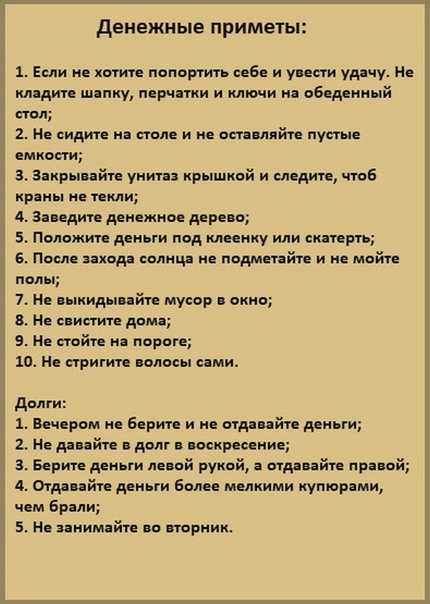 Приметы по дням недели. Денежные приметы. Все приметы о деньгах. Финансовые приметы. Денежные приметы на каждый день недели.