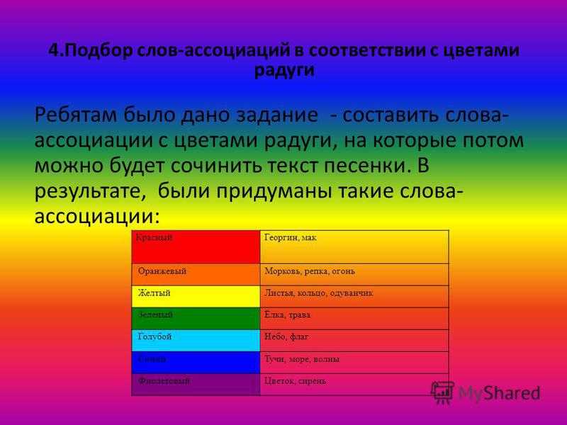 Распредели по цветам