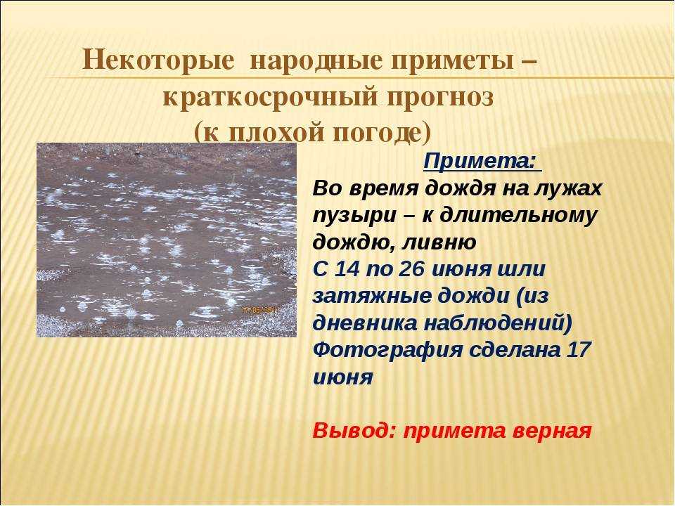 Народные приметы о погоде 6 класс по географии с картинками