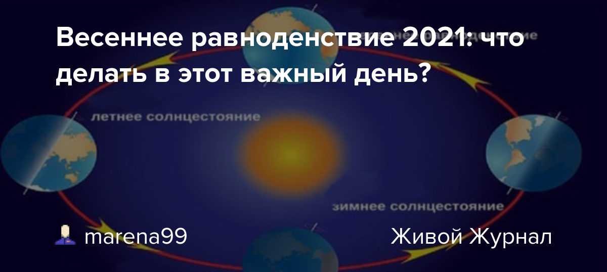 Дни равноденствия и солнцестояния: точные даты на ближайшие года