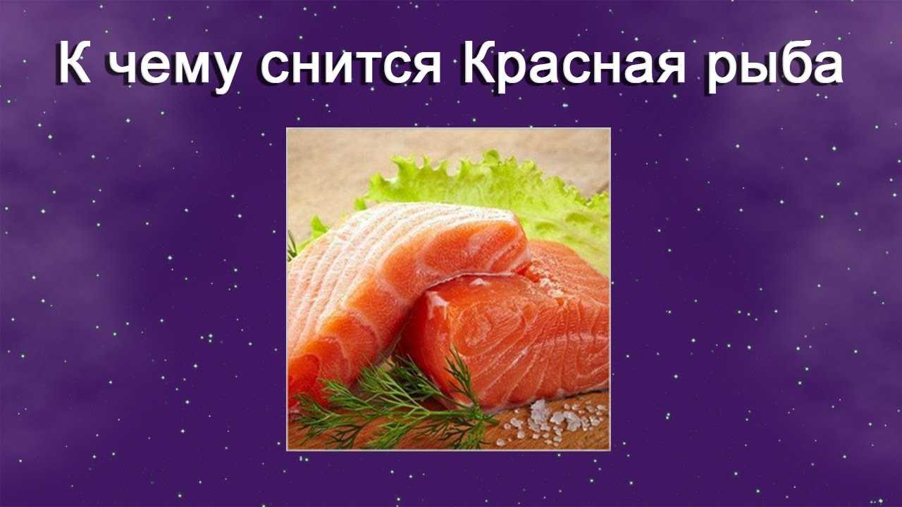 Сонник соленая рыба кусочками красная. к чему снится сонник соленая рыба кусочками красная