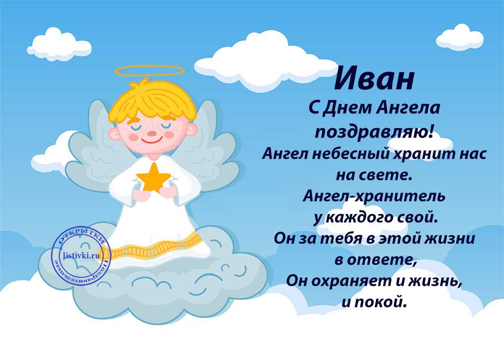 Именины ивана (иоанна) по церковному календарю